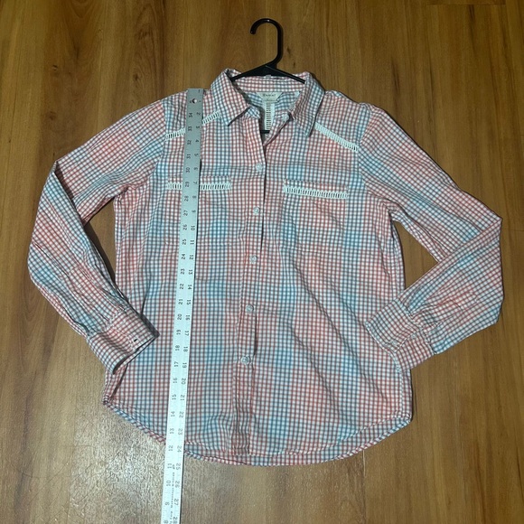 Ariat Red and Gray Checkered Shirt - Picture 3 of 10